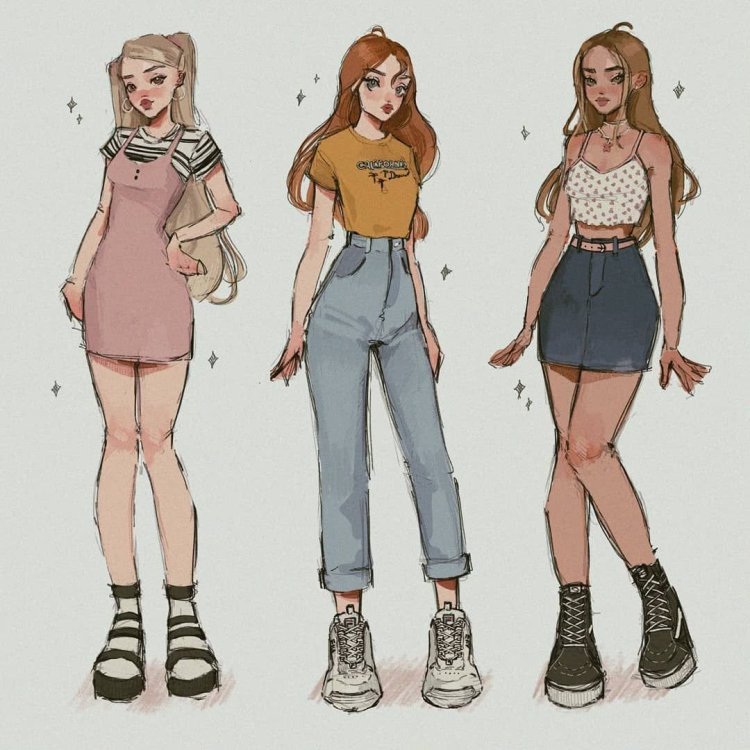 Cartoon clothing style