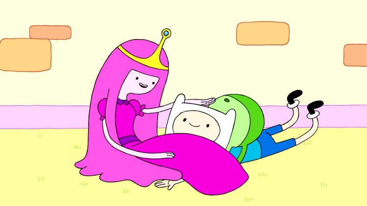 Finn and Princess Bubblegum