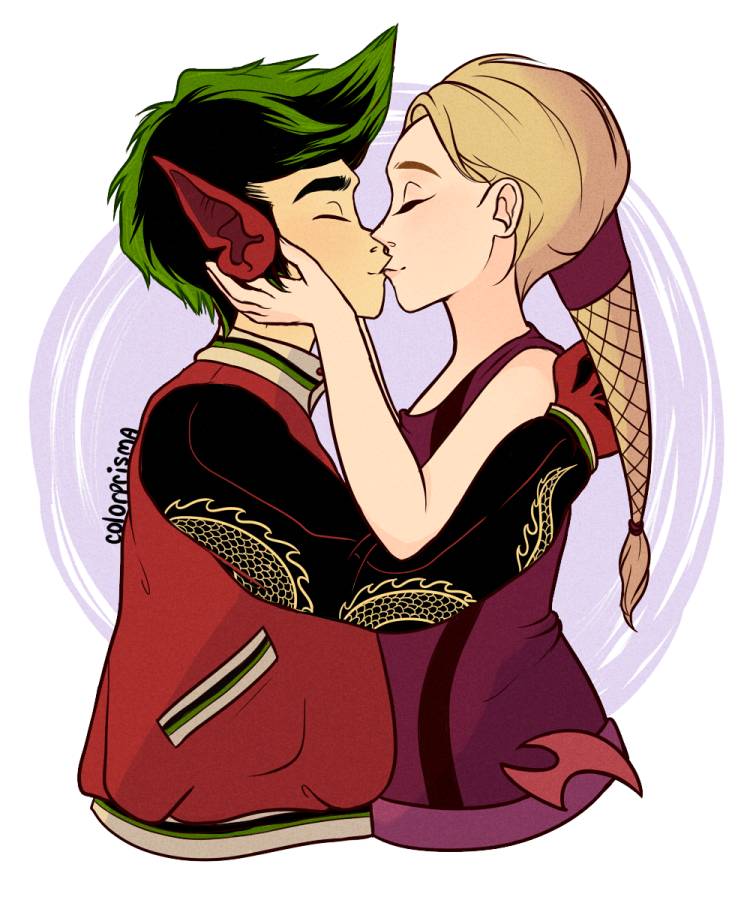 American dragon Jake Long Rose