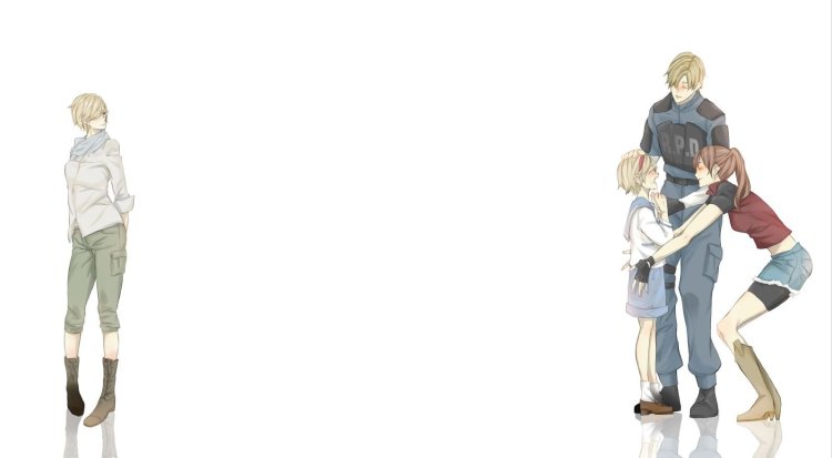 Sherry Birkin and Claire Redfield