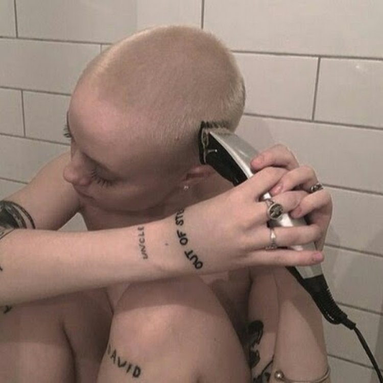 Humiliation shaving the head