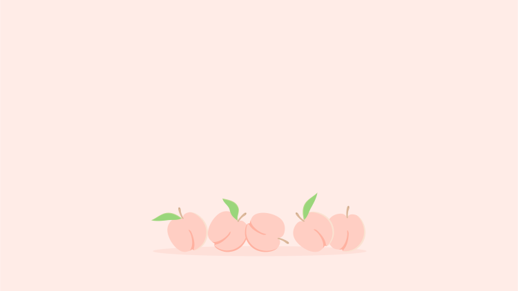 Gently peach background