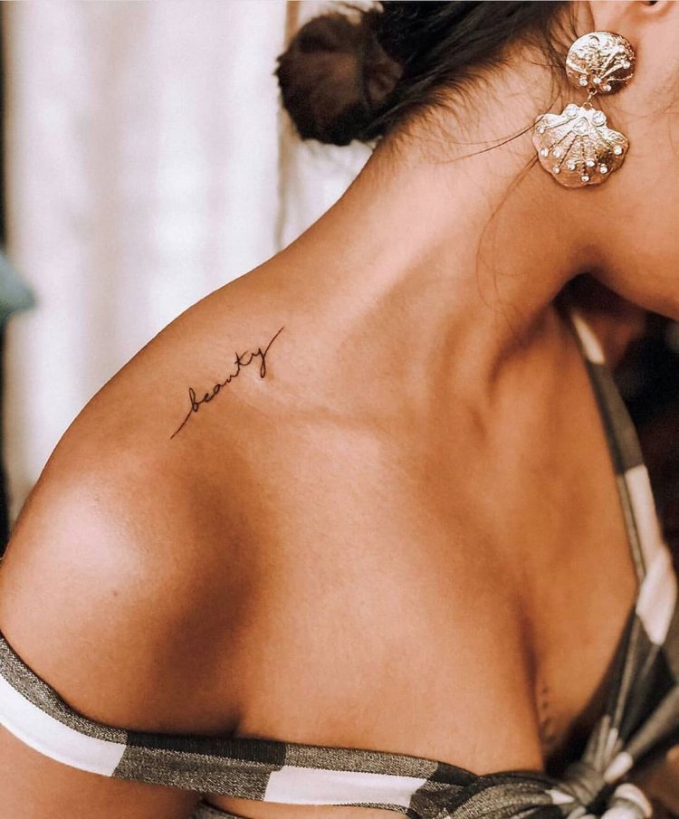 Elegant female tattoos