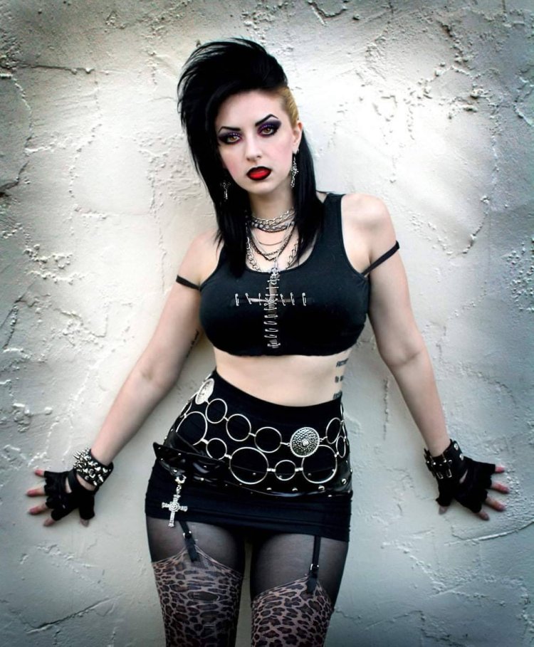 Girl goth art hot