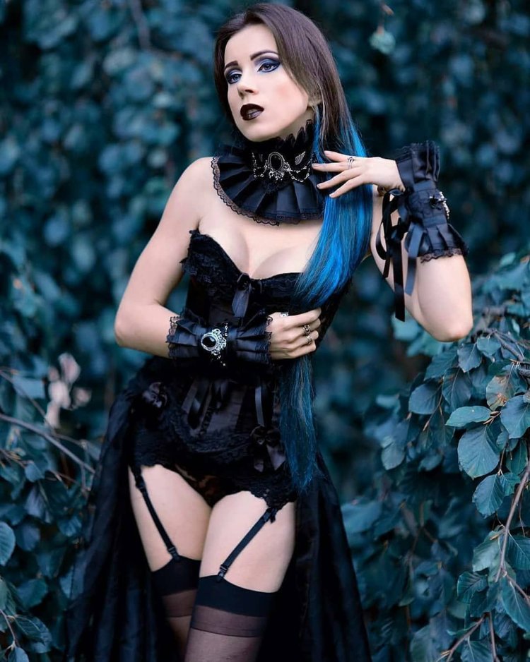 Gothic girls are two