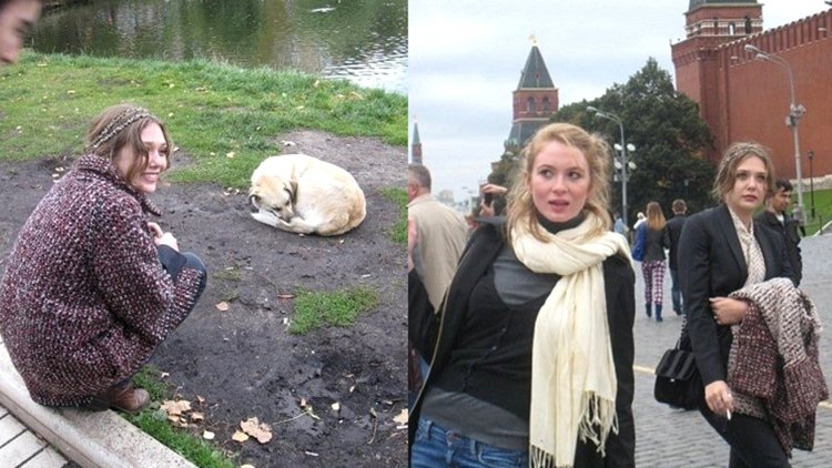 Elizabeth Olsen in Russia