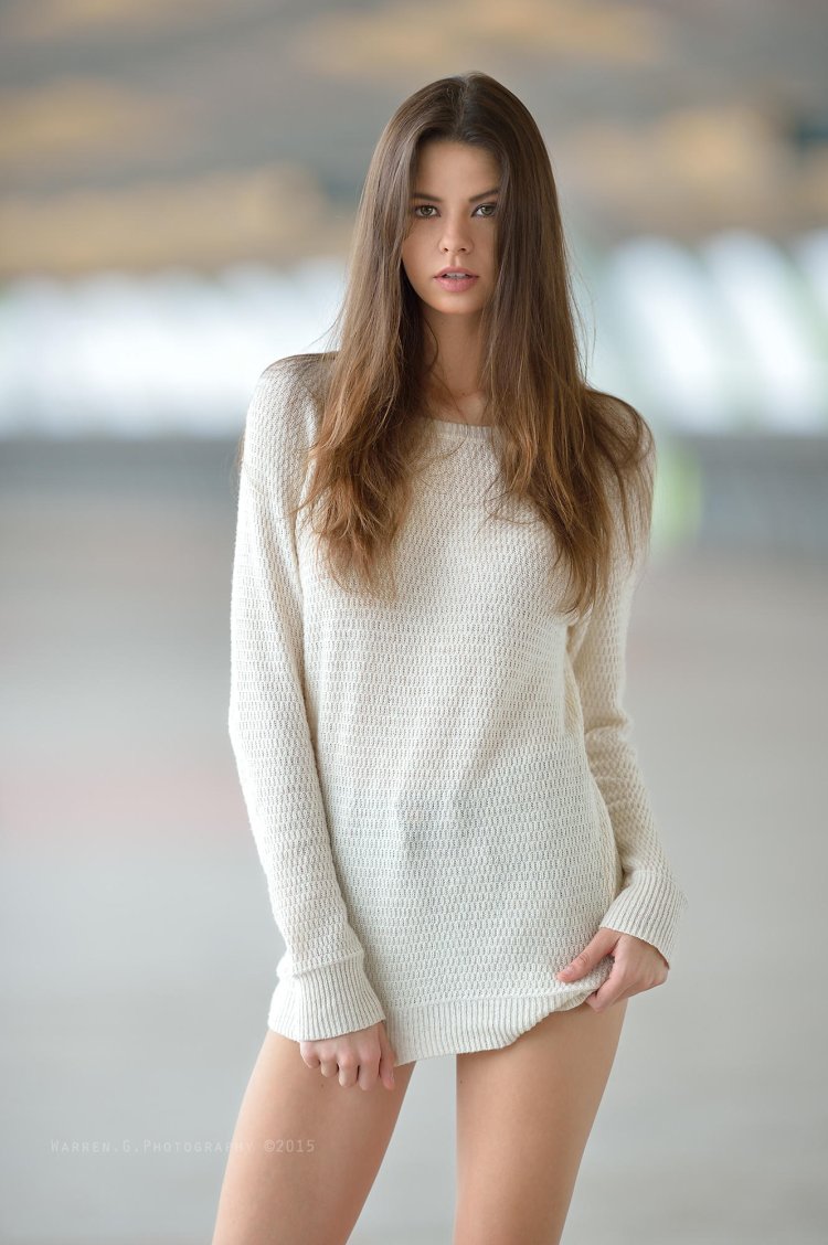 Bruna Rangel Lima in shorts