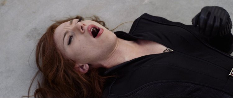 Black widow with gag