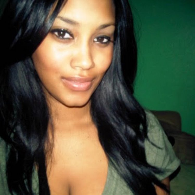 Megan is dark -skinned