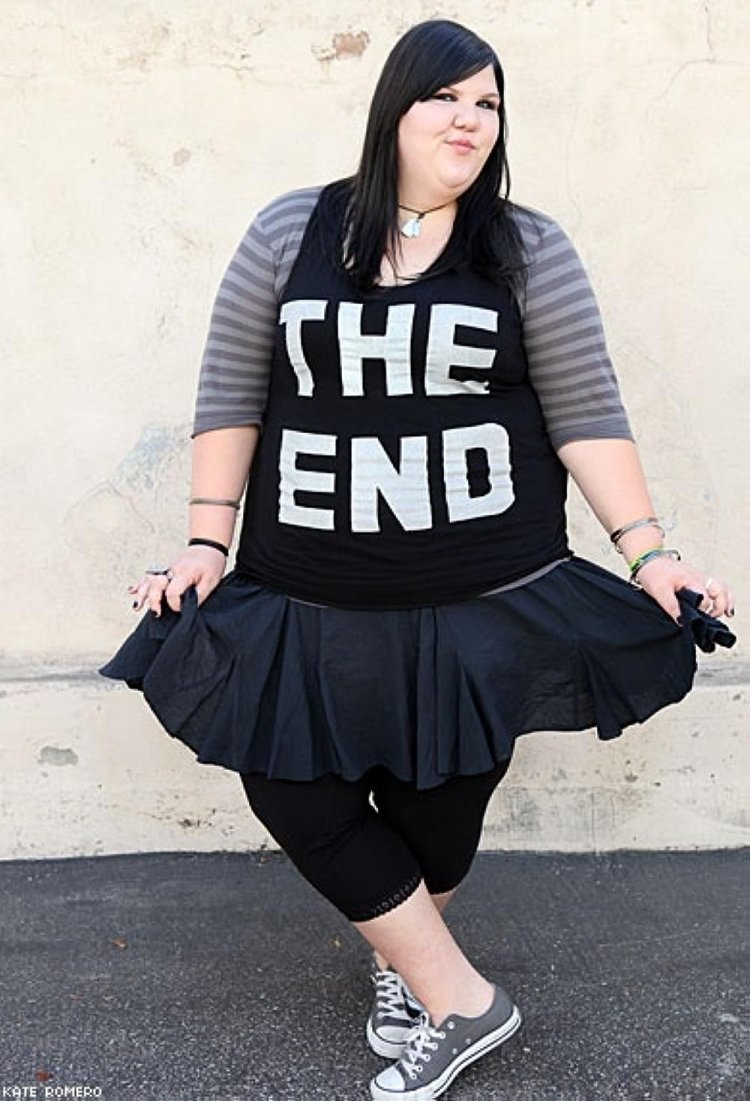 Kimmy White Model Plus