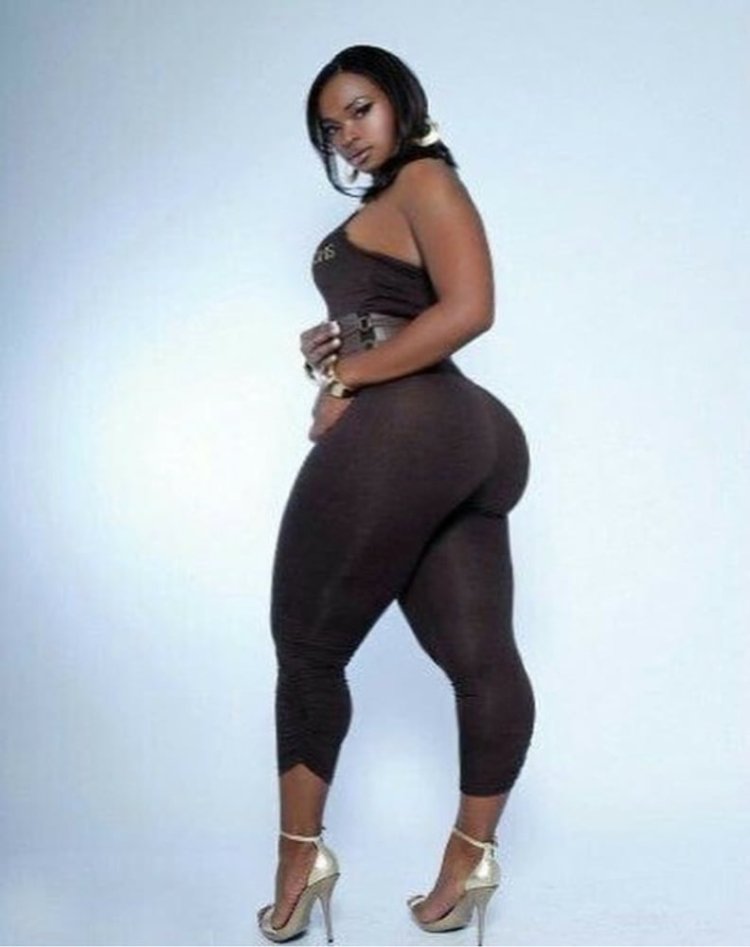 African American with magnificent forms