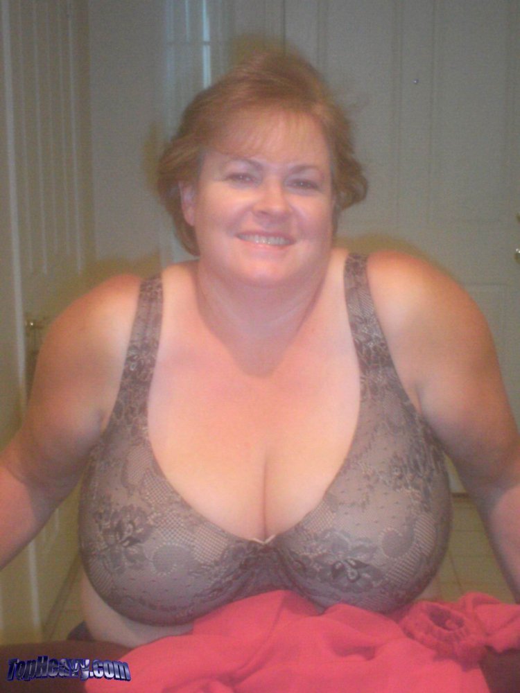 Adult woman in white stockings