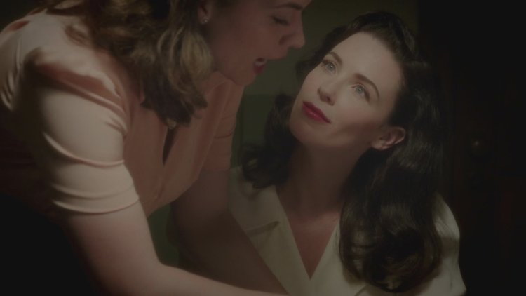 Bridget Riga Agent Carter Kiss