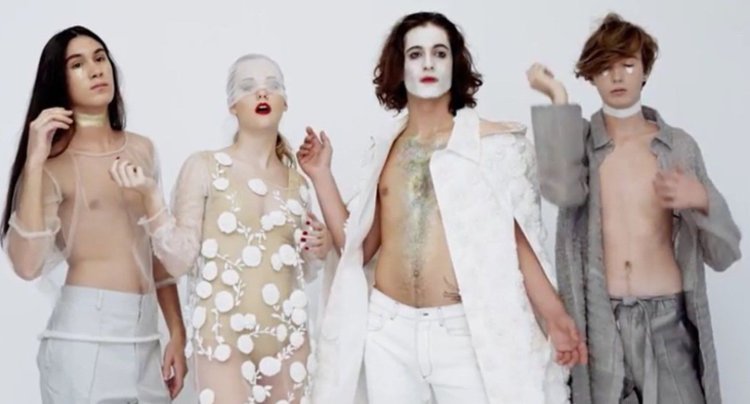 Aesthetics of the group Maneskin