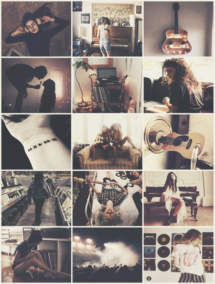 Collages aesthetics Maneskin