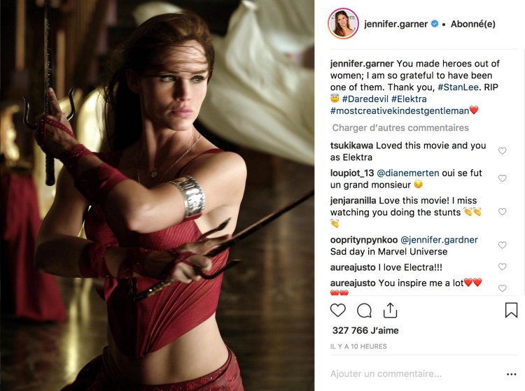 Jennifer Garner Elektra Pla