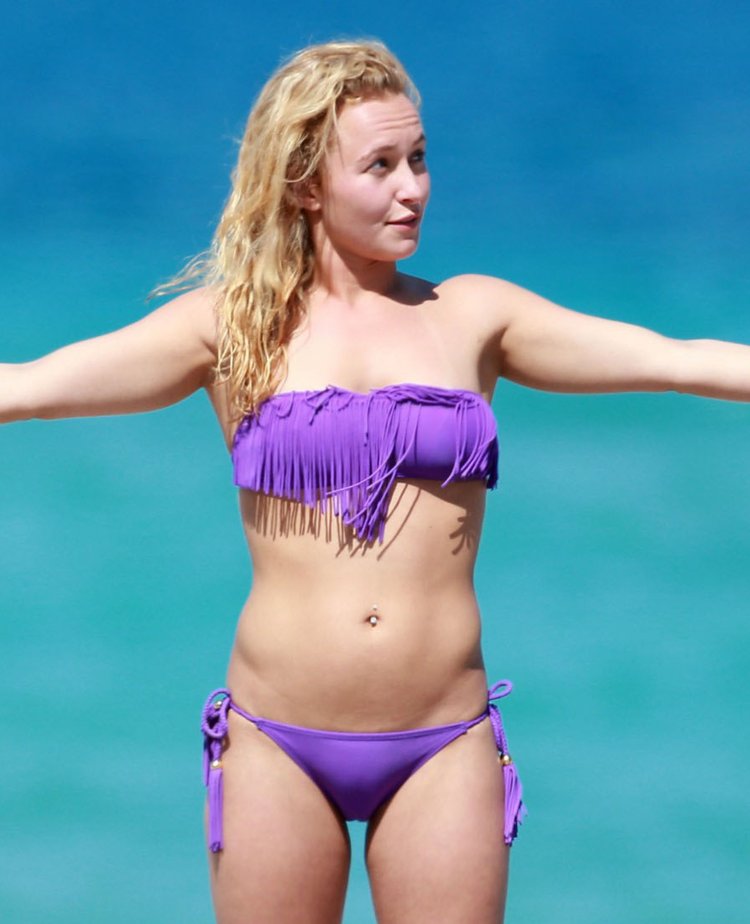 Hayden Panetter in a bikini