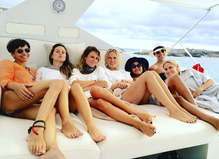 Meghan Markle Yaching