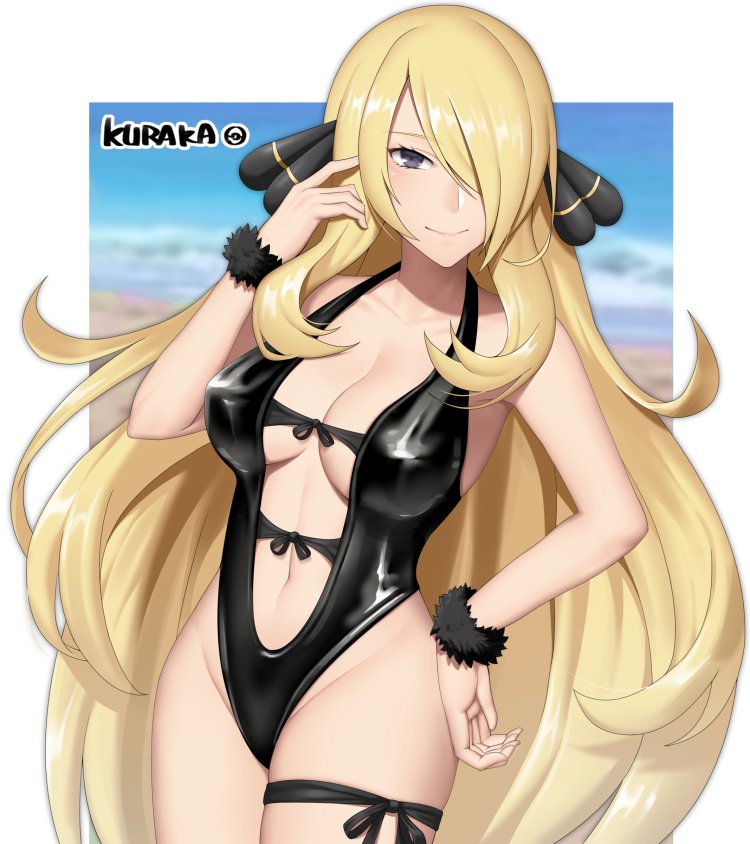 Pokemon Cynthia Bikini