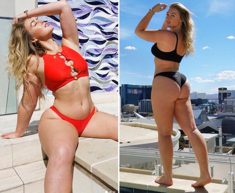 Iskra Lawrence model without photoshop