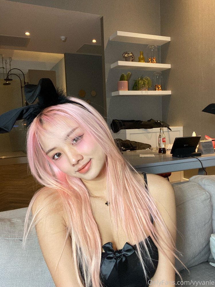 Vyvan le in a swimsuit