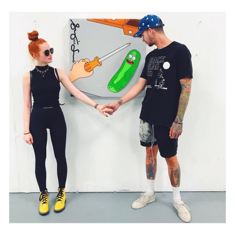 Madelin Petsh and Travis Selfie