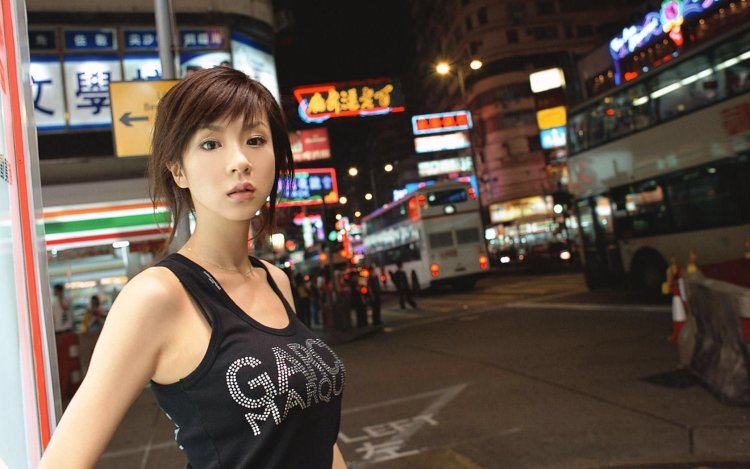 Hong Kong Streets Girls