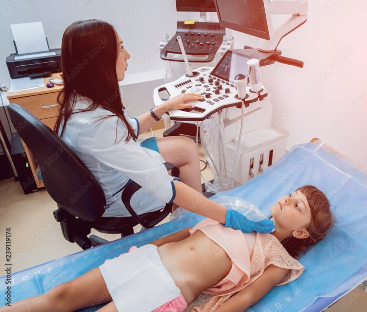 Gynecological examination of children