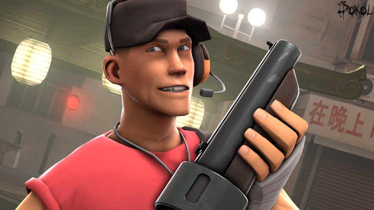 Scout from Tim Fortress 2