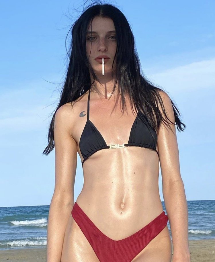 Monica Bellucci young