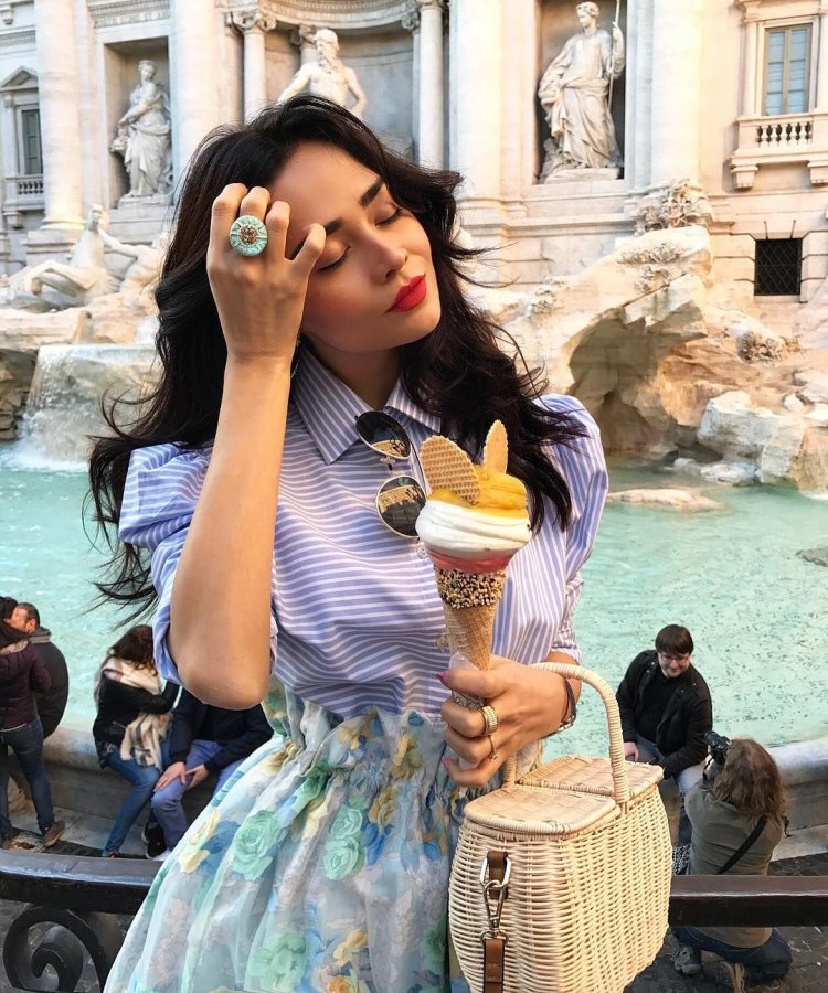 Italian model Kristina Buchchino