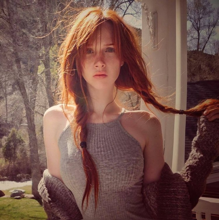 Red -haired young