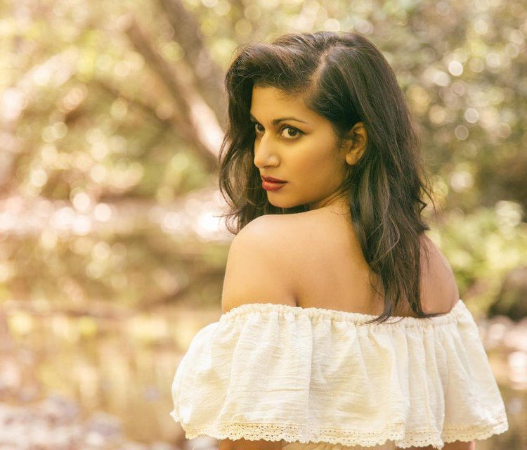 Carla White Indian Model