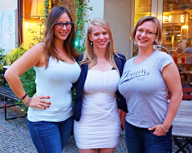 Beautiful breasts group