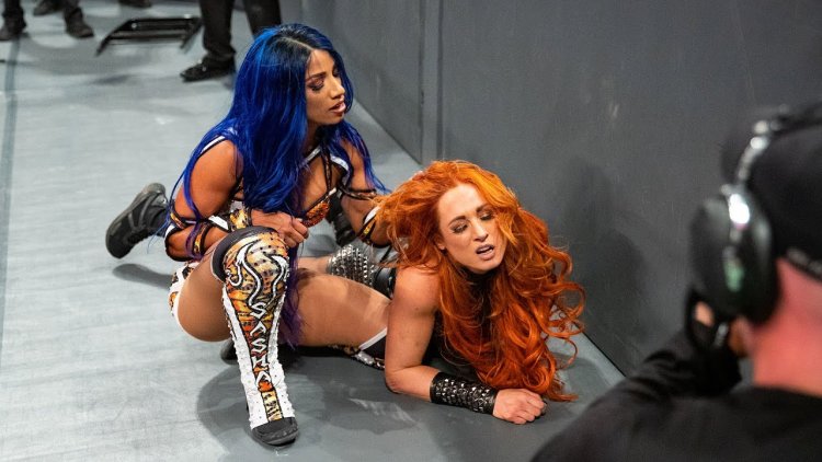 Sasha Banks and Becky Lynch