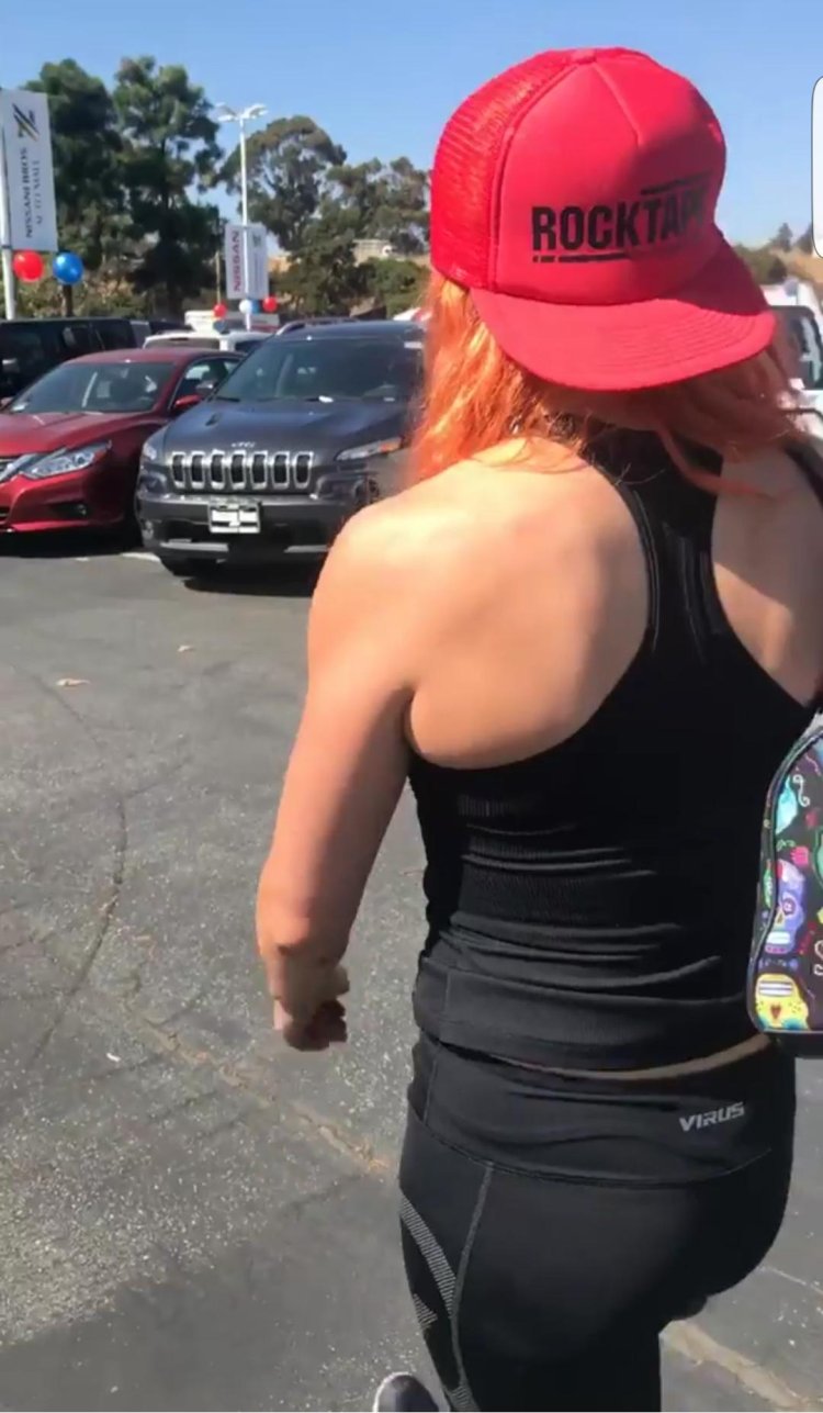 Becky Lynch Butt