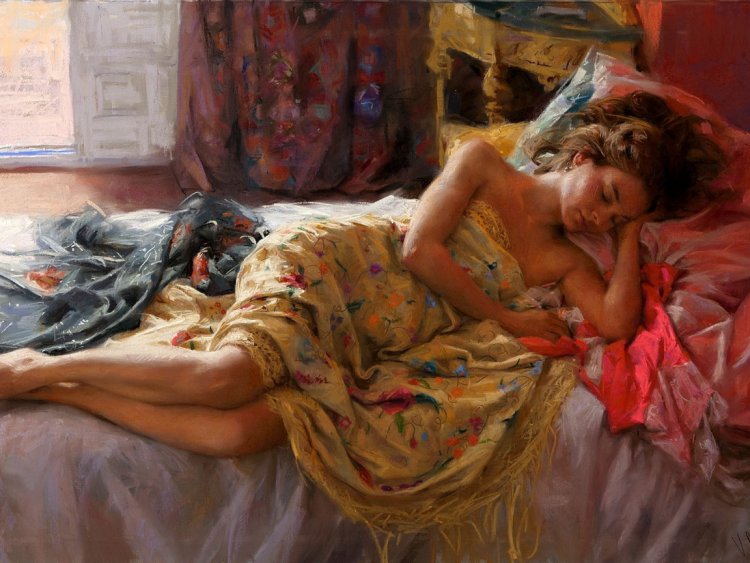 Modern Spanish artist Vicente Romero