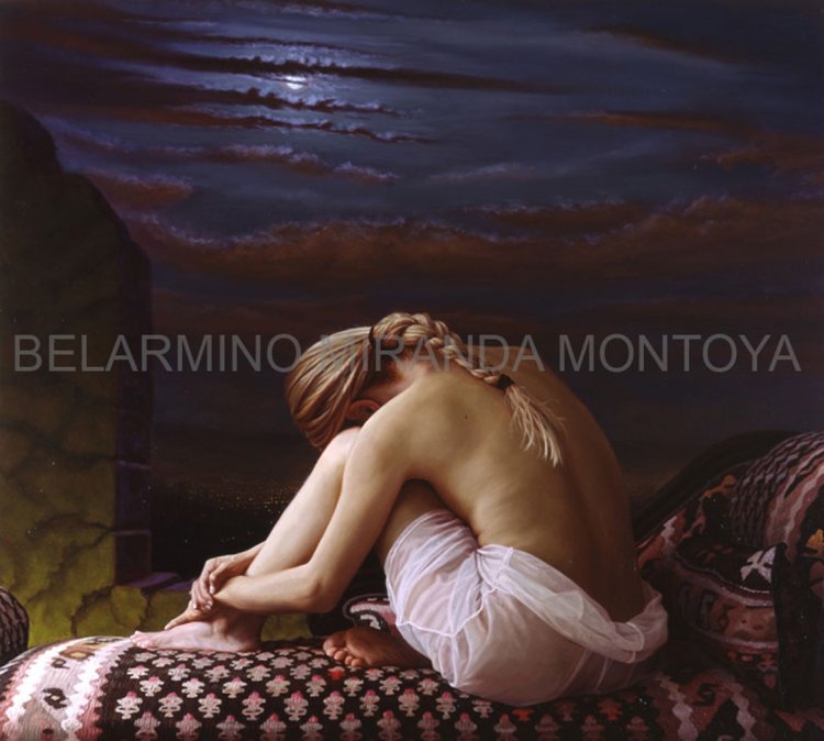 Pictures of the artist Belarmino Miranda Montoya