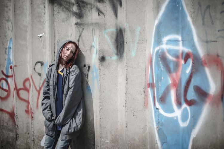 Homeless girls teenagers