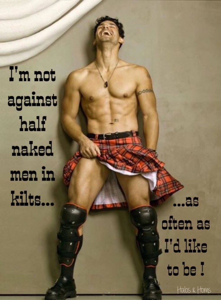 Philip in Kilt