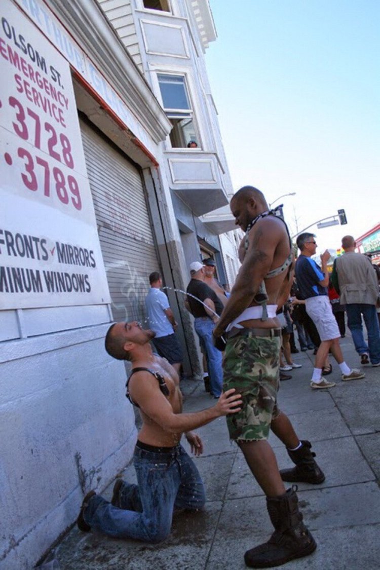 Black Lives Matter on the knees