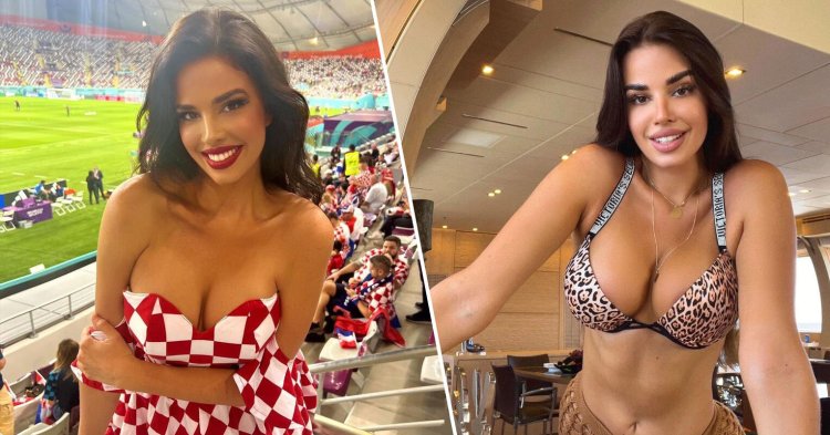 The most beautiful girl at the World Cup