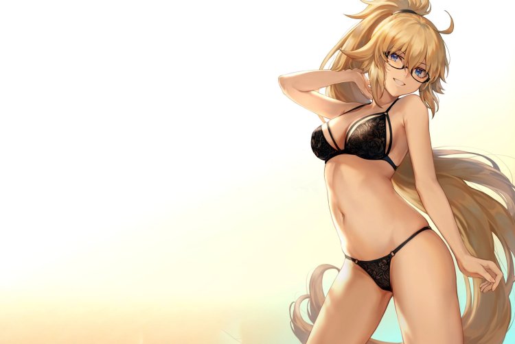 Wallpaper of the girl's anime