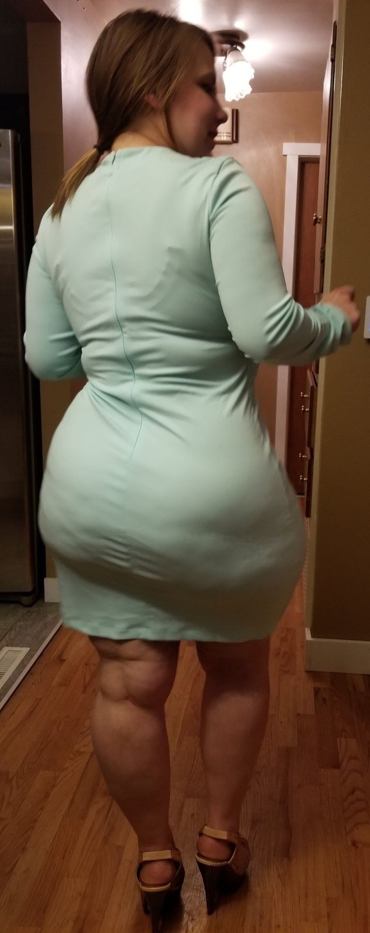 Домашнее мама с большой попой