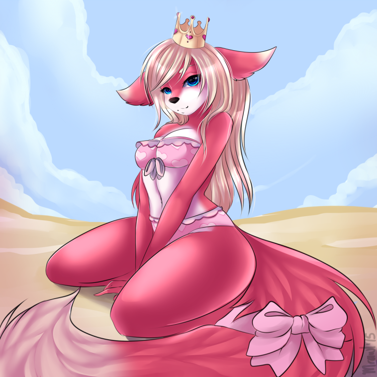 Pink Fox Furry