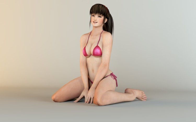 Hitomi Tanaka on the desktop 1920x1080