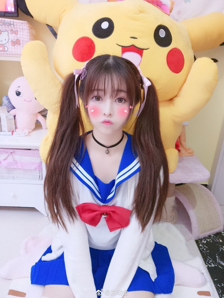 Korean in a cat's costume