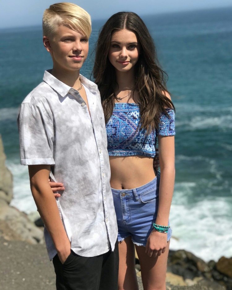 Carson Leweders and Meika Woollard
