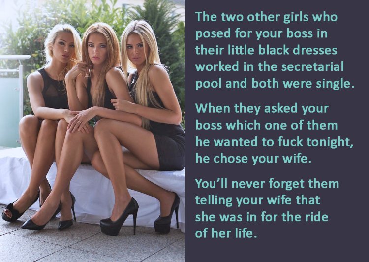 Interracial cuckold Caption