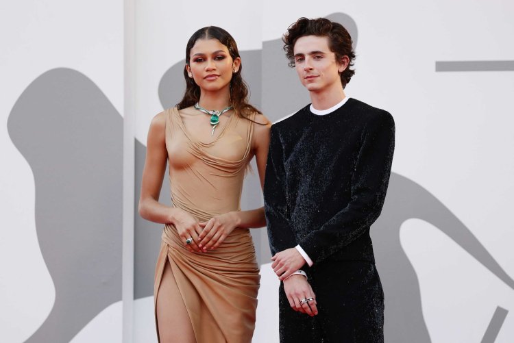 Timothy Shalame and Zendaya